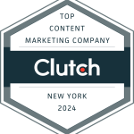 Top Clutch Content Marketing Company New York 2024